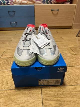 Adidas Niteball Gris y Rosa