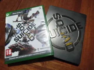Suicide Squad Xbox como nuevo + Steelbook