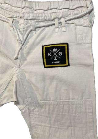 Kimono BJJ Kingz Basic 2.0 Talla A2L Blanco