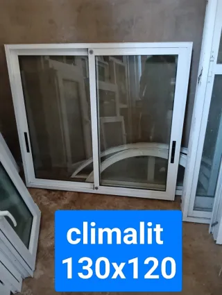 Ventana corredera aluminio 130x120
