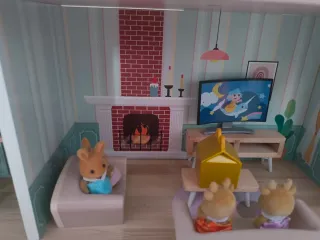 Casita Sylvanian Families + Familia