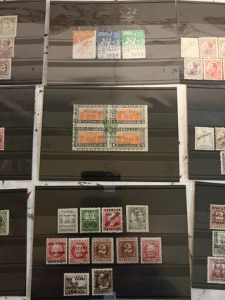 Lote Sellos Locales y Guerra civil