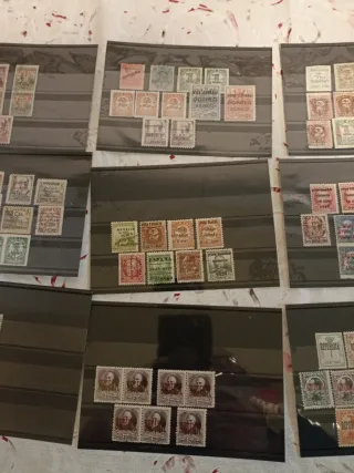 Lote Sellos Locales y Guerra civil