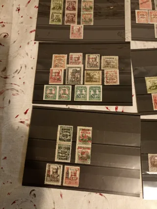 Lote Sellos Locales y Guerra civil