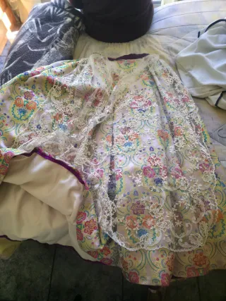 Traje de Fallera Multicolor