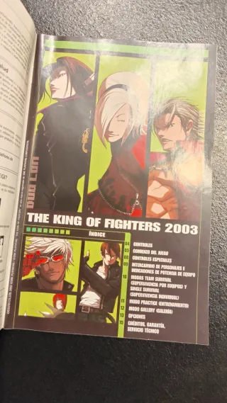 Manual The King of Fighters 2003