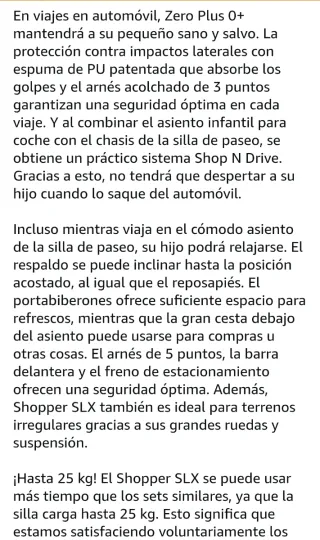 Carrito Hauck Shopper SLX Trio Set