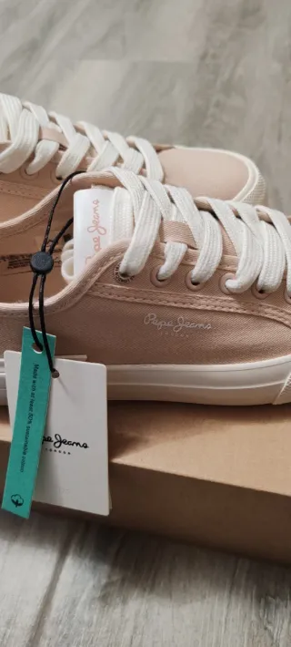 Zapatillas Pepe Jeans Beige Talla 36