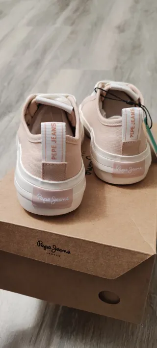 Zapatillas Pepe Jeans Beige Talla 36