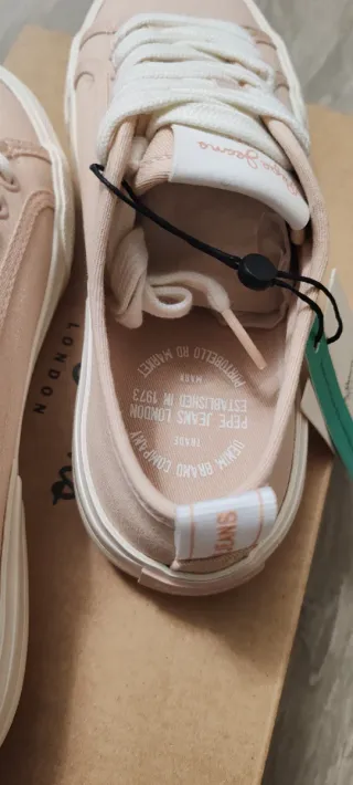 Zapatillas Pepe Jeans Beige Talla 36