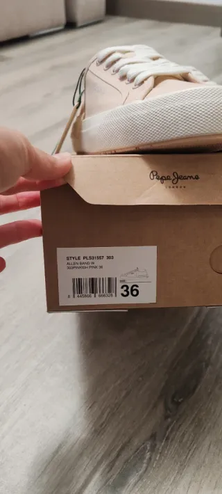 Zapatillas Pepe Jeans Beige Talla 36