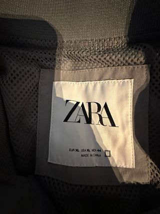 Chaqueta Zara Hombre Gris