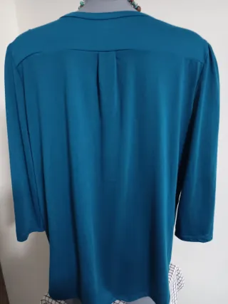 Camiseta básica mujer manga 3/4