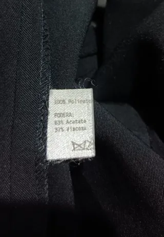 Completo Luisa Spagnoli nero sfoderato