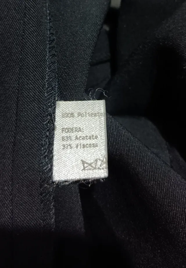 Completo Luisa Spagnoli nero sfoderato