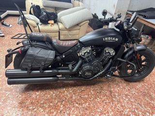 Indian Scout Bobber/Rogue Sissy Bar