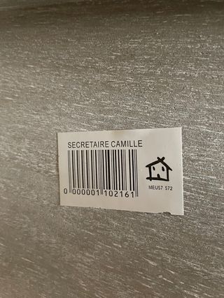 Secreter y Biombo Estilo Romántico