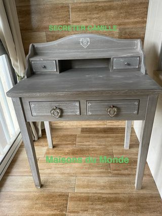 Secreter y Biombo Estilo Romántico