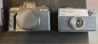 Lote 5 Cámaras: Kodak, Gmtx, Indiana Jones