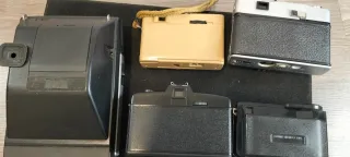 Lote 5 Cámaras: Kodak, Gmtx, Indiana Jones