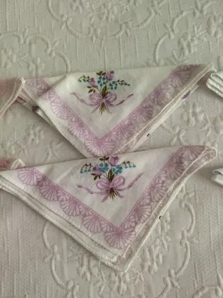 Juego 6 pañuelos señora