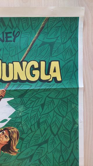Cartel original El hijo de la jungla (1973)