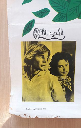 Cartel original El hijo de la jungla (1973)