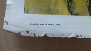 Cartel original El hijo de la jungla (1973)