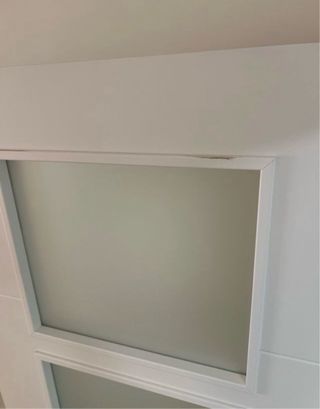 Puerta doble hoja blanca Lucerna Plus