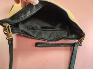 Bolso bandolera de piel