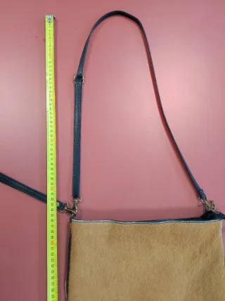 Bolso bandolera de piel