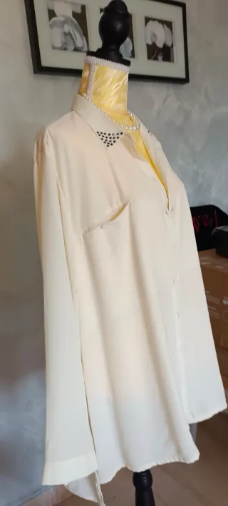 Blusa vaporosa elegante talla 58