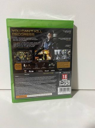 Deus Ex: Mankind Divided Day One Xbox One precinta