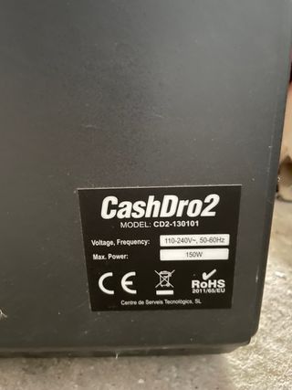 Para piezas CashDro 2 - Terminal de pago