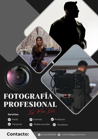 Servicio de fotografía profesional
