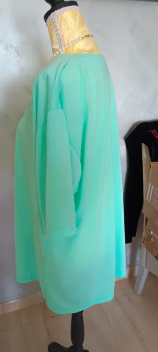 Camiseta Algodón Bordada Talla XXXL
