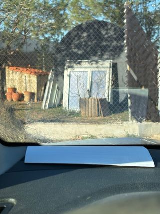 Ventana gris antracita con persiana 140x 120 aprox