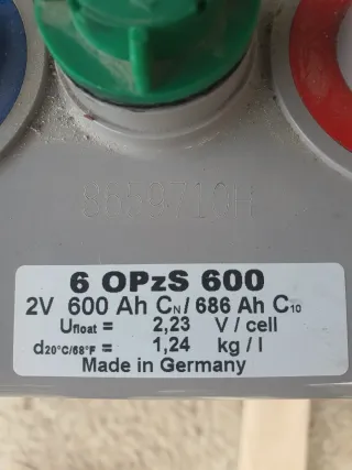 Baterías Solares HOPPECKE