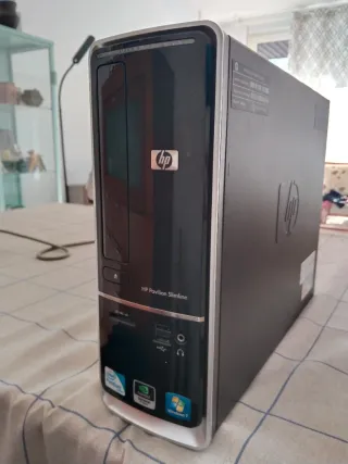 Ordenador HP Pavilion Slimline Negro/Plata