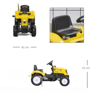 Tractor Infantil Amarillo