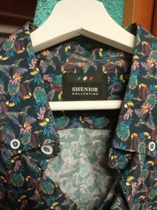 Camisa Shenior Estampada Talla XL
