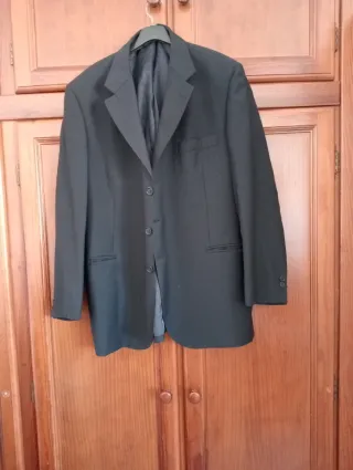 Chaqueta de vestir azul marino