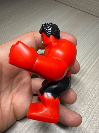 Minifigura Lego Hulk Rojo