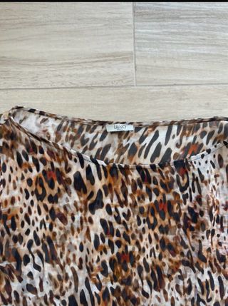 Vestito Liu Jo leopardato animalier