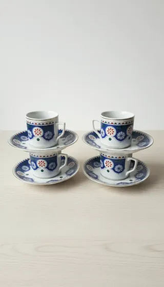 Juego de café vintage