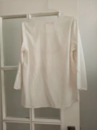 Blusa blanca talla S