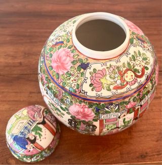 Antiguo Tibor Chino Cantón