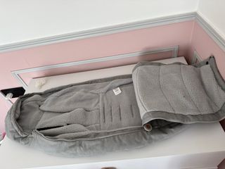 Saco de cochecito de bebé gris