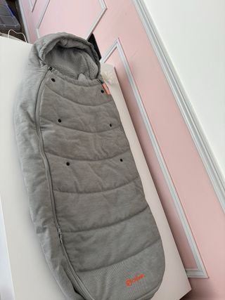 Saco de cochecito de bebé gris