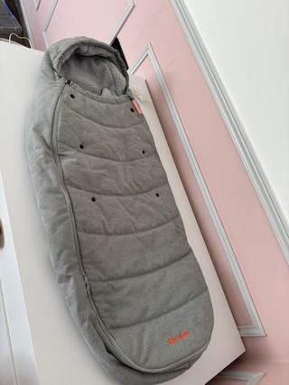 Saco de cochecito de bebé gris